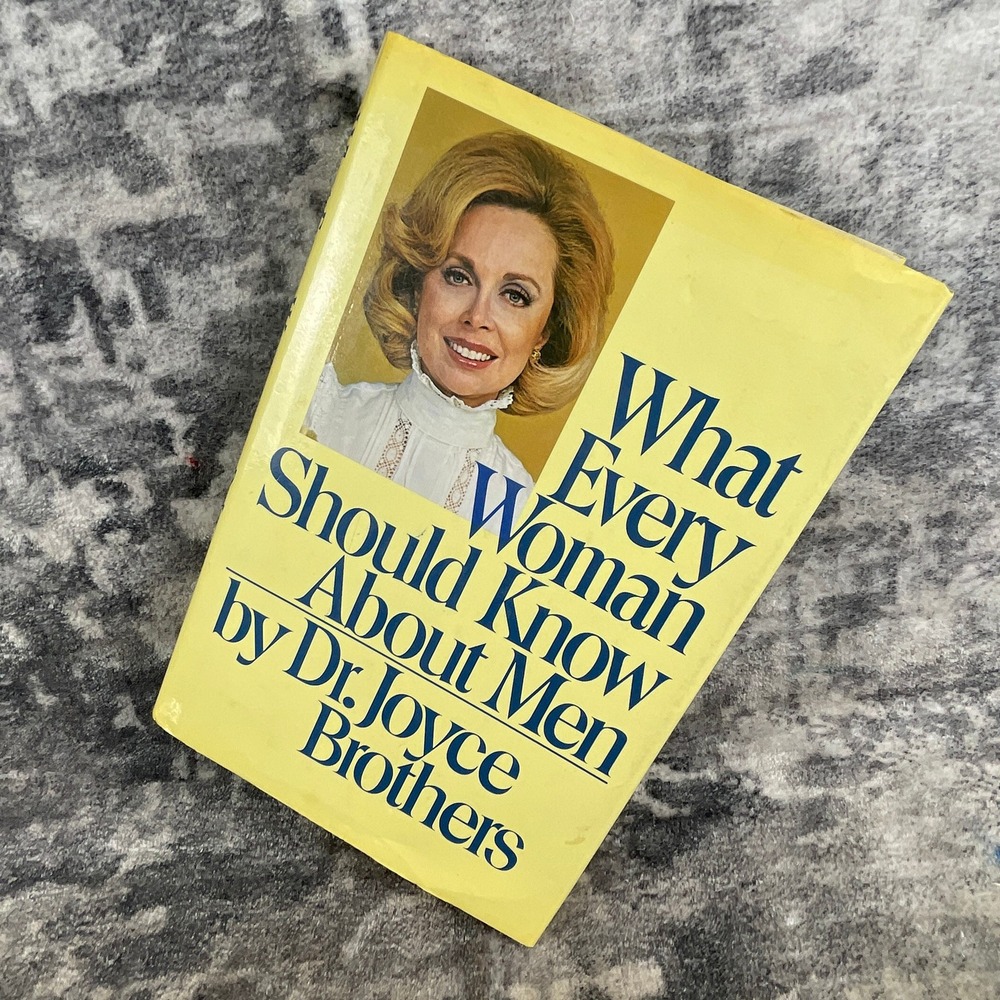 Vtg Dr. Joyce Brothers What Every Woman Should Know About Men 1981‎ Book